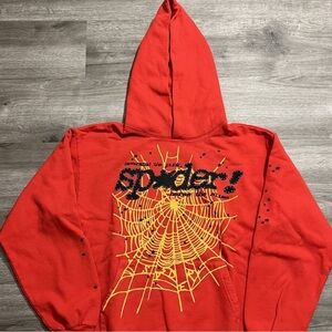 Red Spider Graphic Kids Hoodie